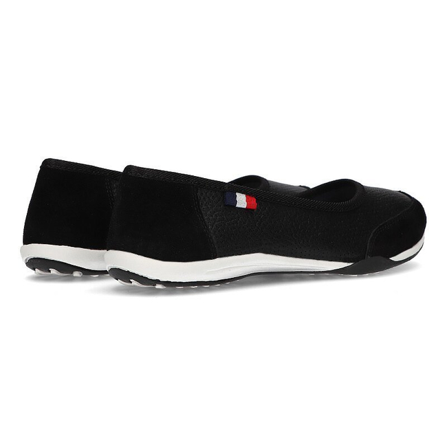 Skórzane półbuty Filippo DP142/21 BK czarne