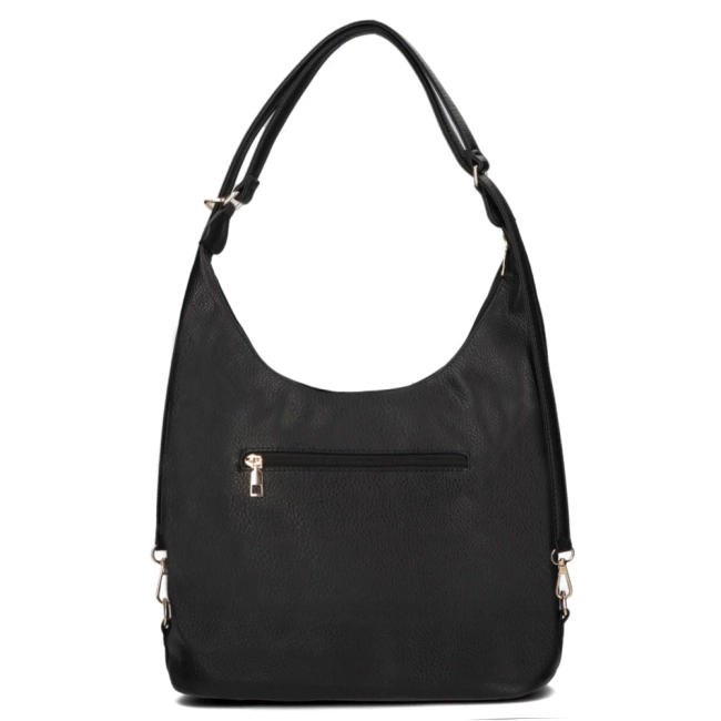 Black shopper bag hobo