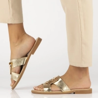 Slippers Filippo DK3703/25 GO gold