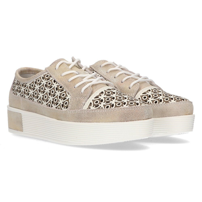 Leather shoes FILIPPO DP2026/22 GO gold