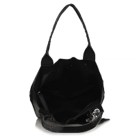 Leather handbag Toscanio 1101 black