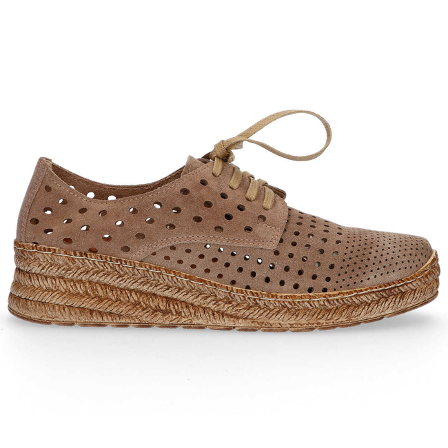 Filippo Shoes 20071 Velor Taupe