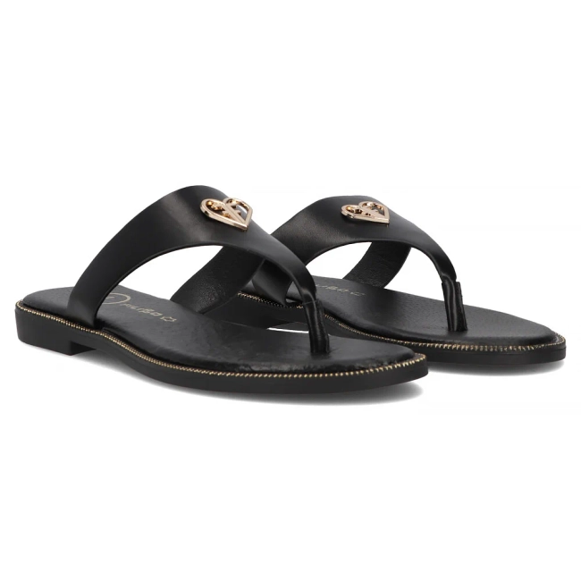 Slippers Filippo DK6976/25 BK black