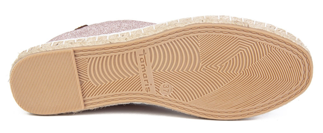 Espadryle Tamaris 1-24610-22 552 Rose glam