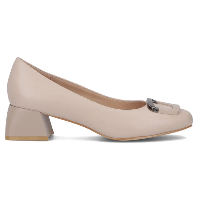 Leather shoes Filippo DP6946/25 BE beige