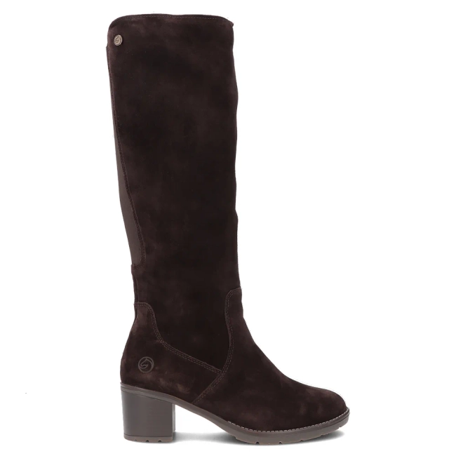 Leather boots Remonte D2A78-25 brown