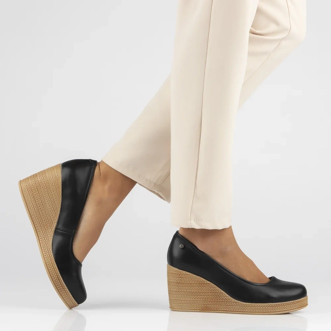 Leather shoes Filippo DP3521/24 BK black