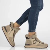 Leather ankle boots Filippo DBT6522/24 BE beige