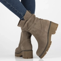 Leather ankle boots Filippo DBT6402/24 TP taupe