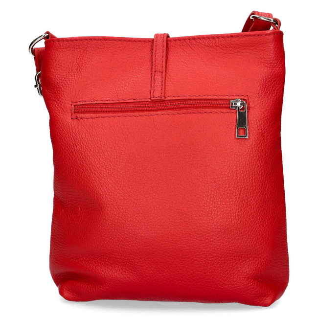 Filippo leather handbag 211209 Red