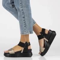 Leather sandals Filippo DS6156/24 GO gold