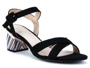Sandały Filippo DS818/19 BK Black