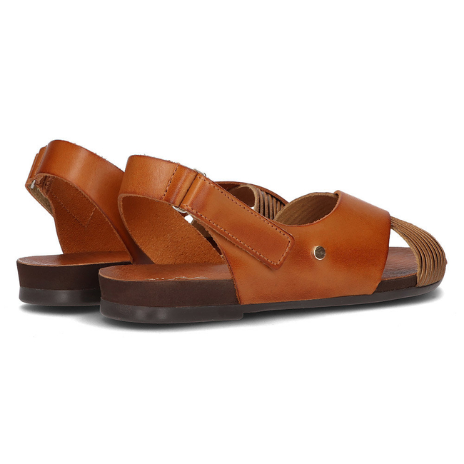 Leather sandals Filippo 40141 brown-copper
