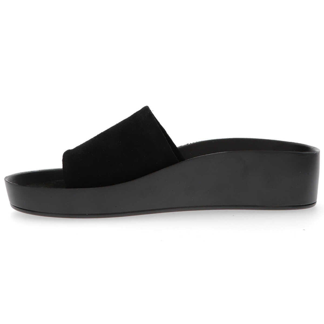 Leather flip-flops Filippo DK1220/20 BK black