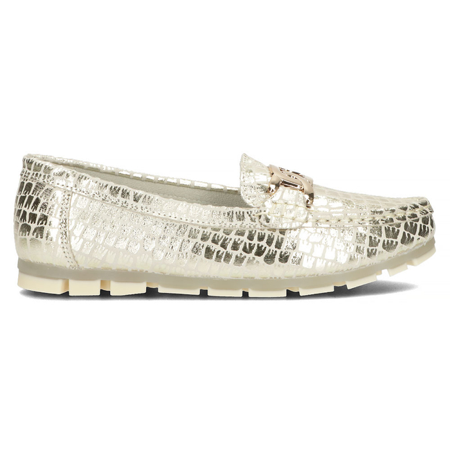 Leather loafers Filippo DP3630/23 GO gold