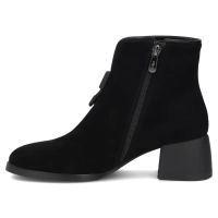 Leather heeled ankle boots Filippo DBT8200/26 BK black