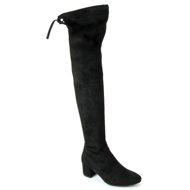 Kozaki Lemar 70041 strecz czarny