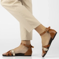 Leather sandals Filippo 40225 brown