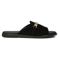 Leather Slippers Filippo LH-190 black