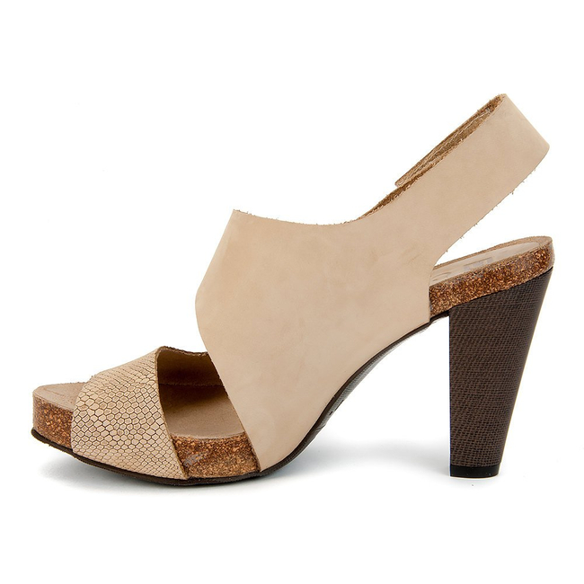Sandals Nessi 42103 Beige 114 + Beige Cobra