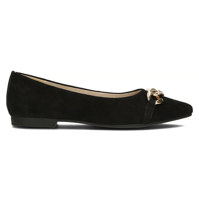 Leather shoes Filippo DP3642/22 BK black