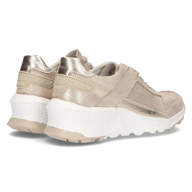 Skórzane Sneakersy Filippo DP2008/21 GO złote