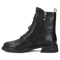 Skórzane botki Filippo DBT8129/26 BK czarne