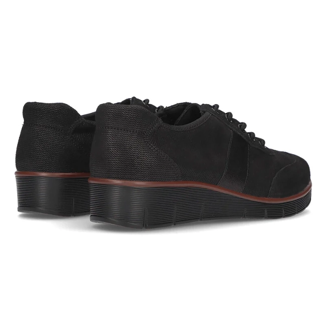 Leather shoes Filippo DP028/23 BK black