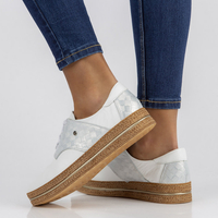 Leather shoes Filippo 10123 white