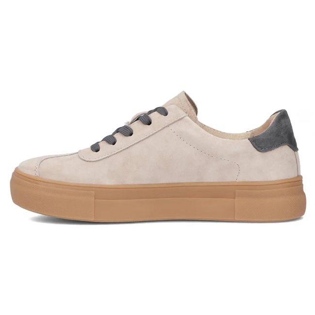 Leather sneakers Filippo DP6798/25 BE GR beige