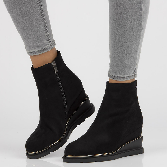 Botki Filippo DBT3128/21 BK czarne