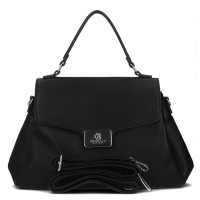 Black handbag lumière