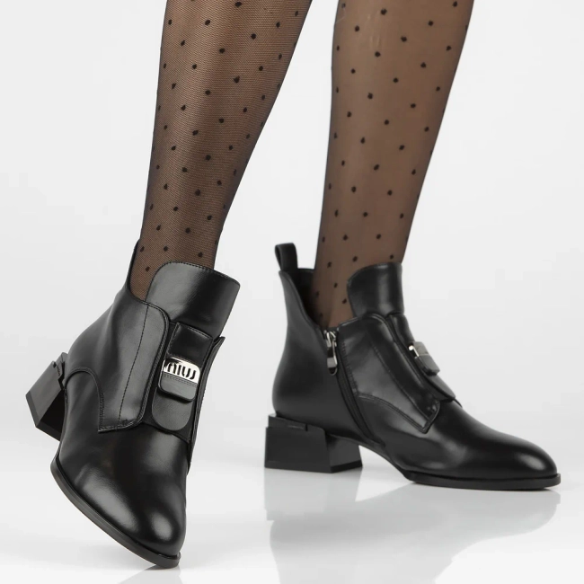 Ankle boots Filippo DBT6624/24 BK black