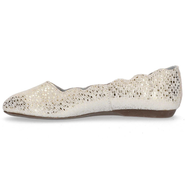 Leather ballerinas Filippo DP1336/20 GO gold