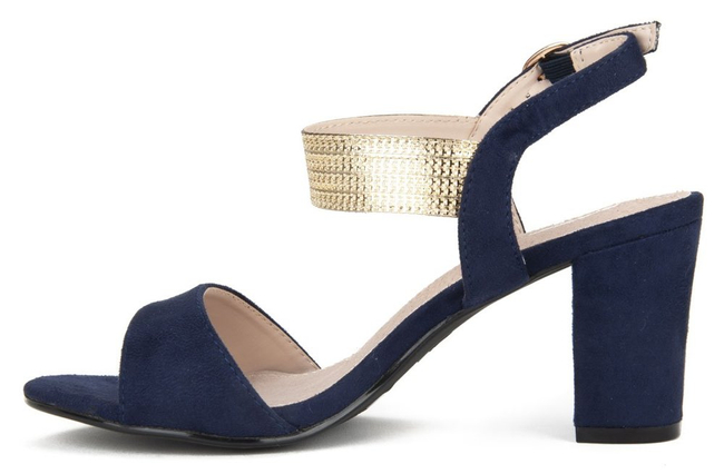 Sandały Filippo DS817/20 NV granatowe