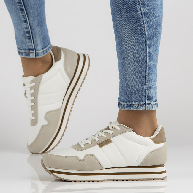 Sneakersy Filippo DP2111/22 WH białe