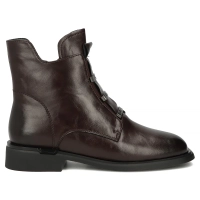 Leather ankle boots Filippo DBT8133/26 D BR brown