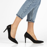 Leather pumps Filippo 2106 black suede