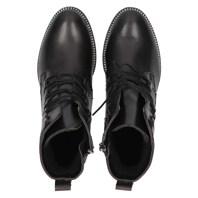 Leather boots Filippo 2220-001-01-5 black
