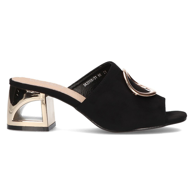 Slippers Filippo DK2088/21 BK black