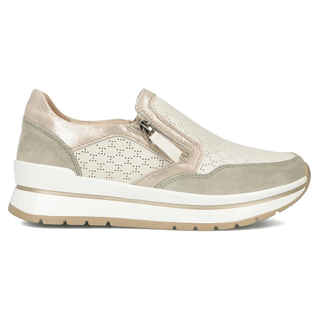 Leather shoes Filippo DP6777/25 BE GE beige