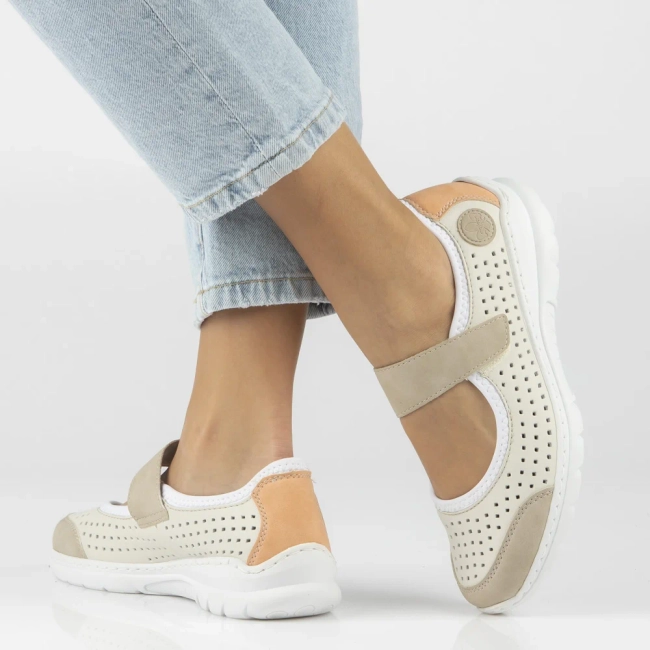 Leather Shoes Filippo L32B5-81 beige