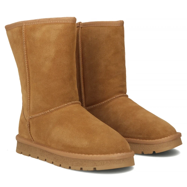 Leather snow boots Filippo DBT7333/25 CA brown