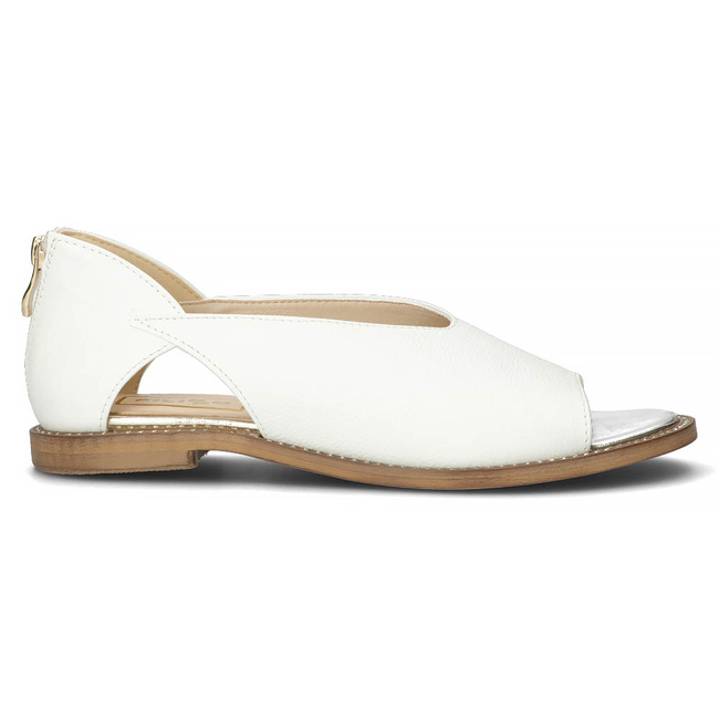 Leather sandals Filippo 178 white