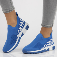 Sneakersy Filippo DTN2297/21 BL niebieskie