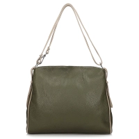 Handbag Toscanio Shopper Suede F22 green