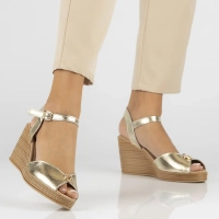 Leather sandals Filippo DS6026/24 GO gold