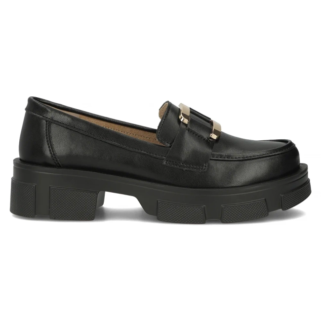 Leather shoes Filippo DP6099/24 BK black