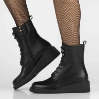 Leather ankle boots Filippo DBT6560/24 BK black