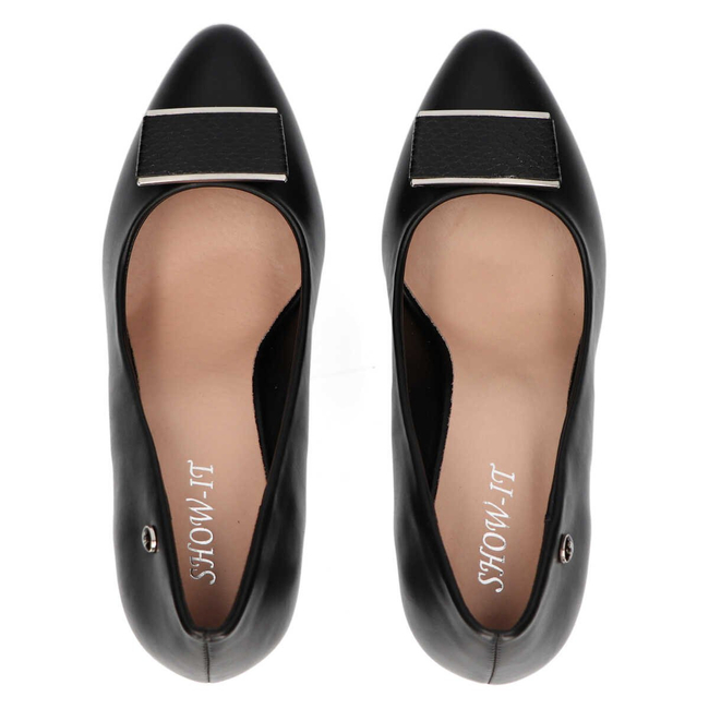 Czółenka Show It 2238-15 czarne